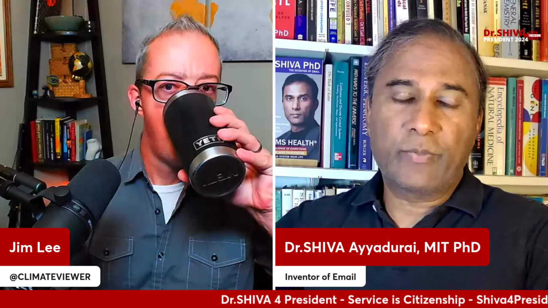 Dr.SHIVA™ LIVE – Beyond the BS of Climate Change “Science”: Geoengineering, Pollution & Longevity