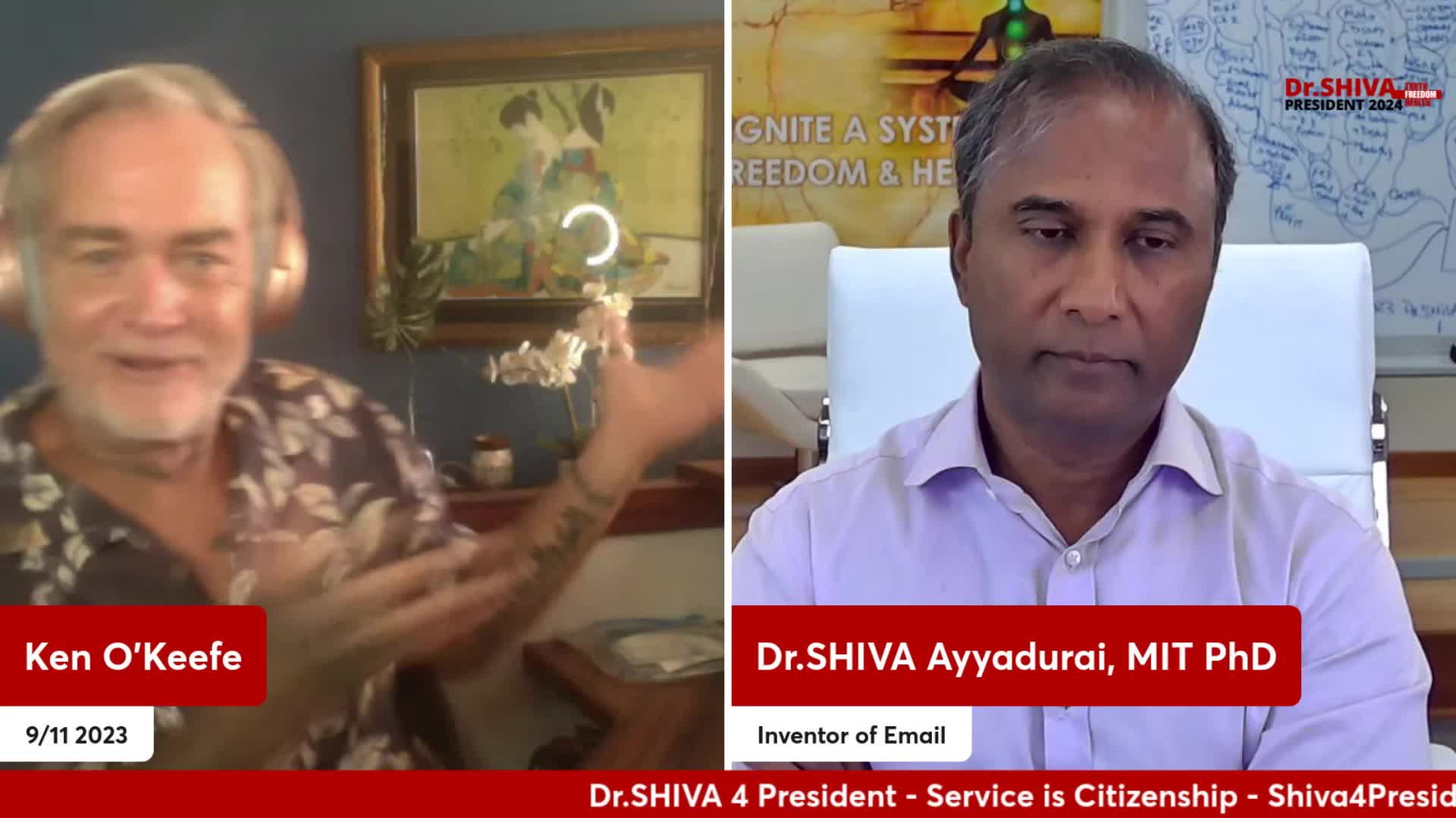 Dr.SHIVA™ LIVE – The BIG THEATER: From 9/11 To Today