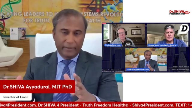 Dr.SHIVA™ LIVE – Interviewed by The Duke Report & George Webb on Independent Run for US President