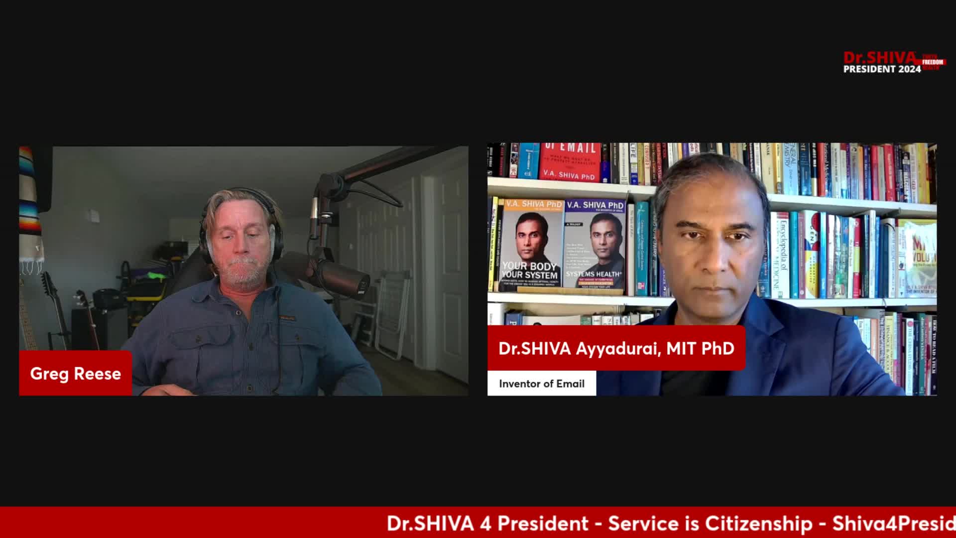 Dr.SHIVA™ LIVE – How Do You Function As President In The Swarm of Corruption. – With Greg Reece