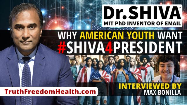 Dr.SHIVA™ LIVE – Why American Youth Want #Shiva4President. – With Max Bonilla