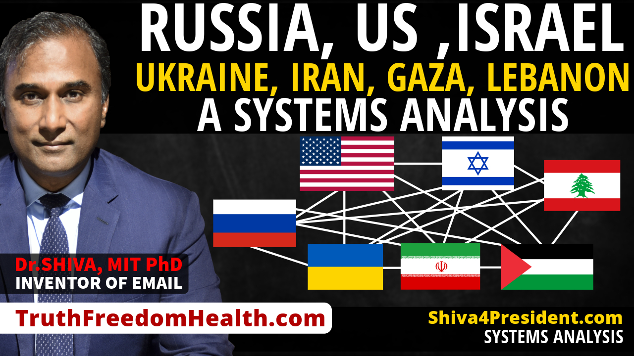 Dr.SHIVA™ LIVE: Russia,US,Israel Ukraine, Iran,Gaza,Lebanon