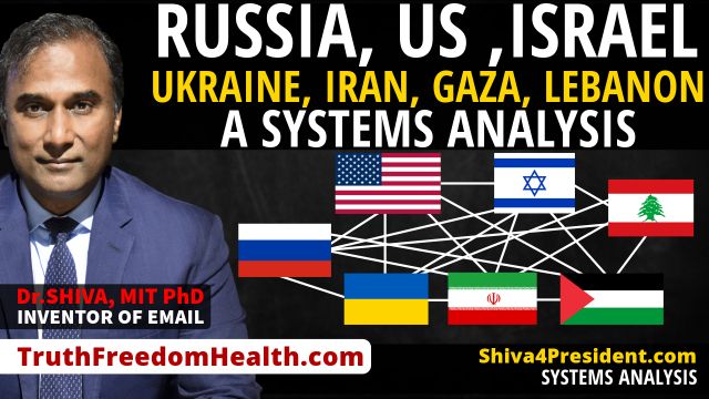 Dr.SHIVA™ LIVE: Russia,US,Israel Ukraine, Iran,Gaza,Lebanon