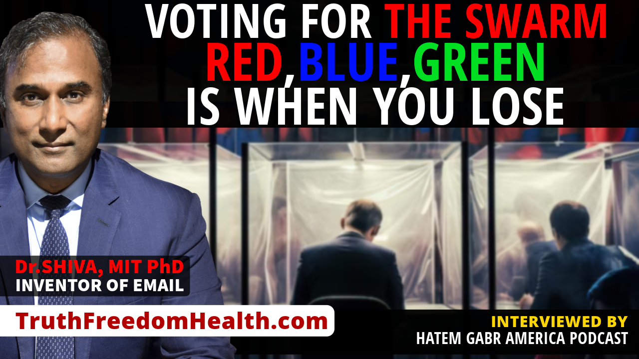 Dr.SHIVA™ LIVE: Voting for The Swarm Red,Blue,Green is when you lose