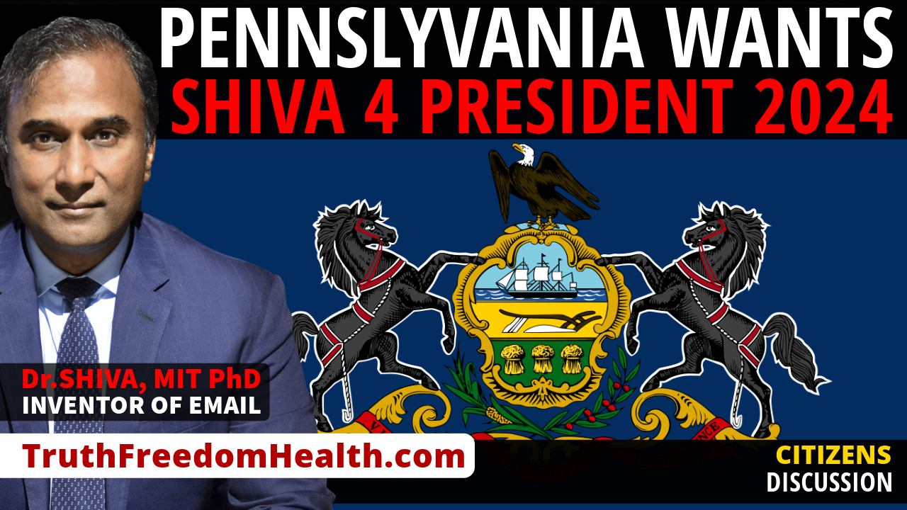 Dr.SHIVA™ LIVE: Pennslyvania Wants Dr. Shiva 4 President 2024!