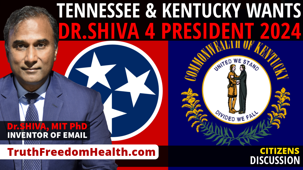 Dr.SHIVA™ LIVE Tennessee & Kentucky Wants Dr.Shiva 4 President 2024!