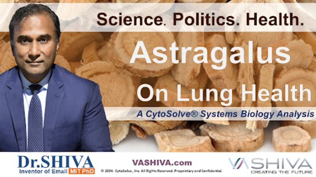 Dr.SHIVA™: Astragalus on Hair Loss @CytoSolve Systems Analysis (7/24)