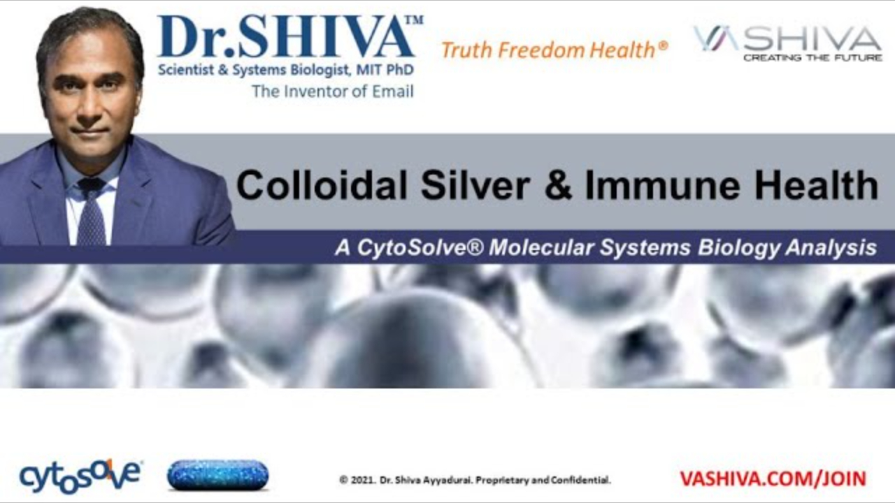 Dr.SHIVA™: Colloidal Silver @CytoSolve® Systems Analysis(6/20)