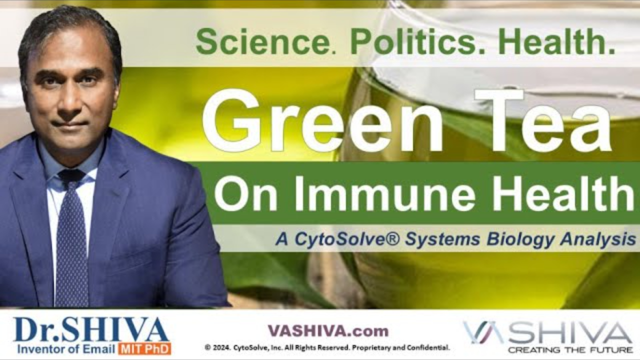 Dr.SHIVA™: Green Tea on Immune Health @CytoSolve Systems Analysis(10/24)