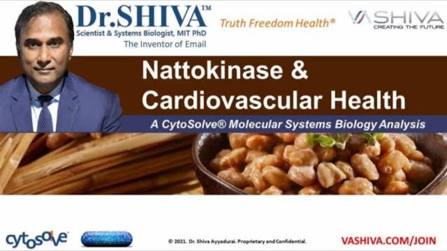 Dr.SHIVA™: Nattokinase on Heart Health @CytoSolve® Systems Analysis(5/21)