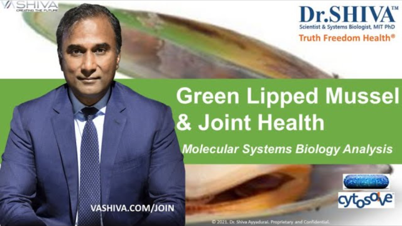 Dr.SHIVA™:Green Lipped Mussel on Joints @CytoSolve® Systems Analysis(3/21)