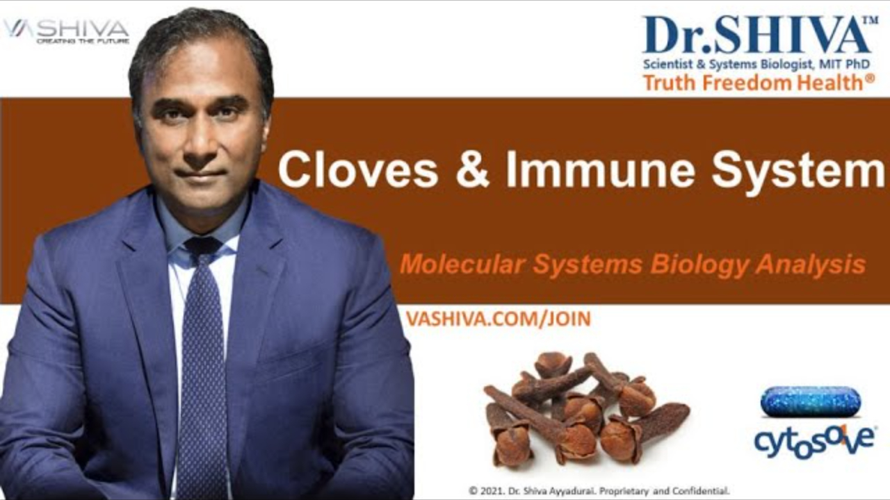 Dr.SHIVA™: Cloves on Immune Health @CytoSolve® Systems Analysis(4/21)