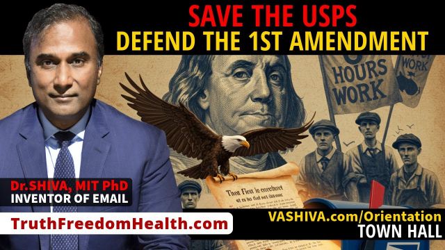 Dr.SHIVA™ LIVE: SAVE THE USPS. Defend the First Amendment