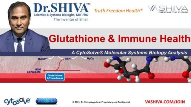 Dr.SHIVA™: Glutathione on Immune Health @CytoSolve® Systems Analysis(4/21)