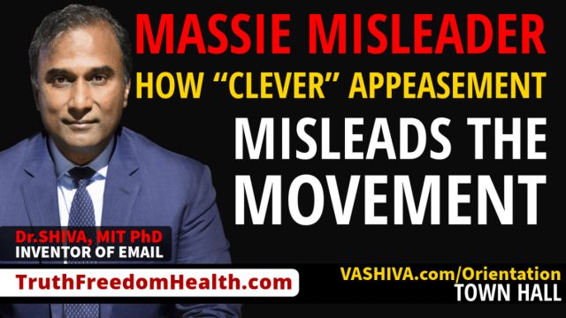 Dr.SHIVA® LIVE: Massie Misleader: How “Clever” Appeasement Misleads the Movement