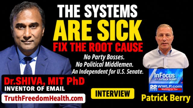 Dr.SHIVA® LIVE on 22News: The Systems Are Sick. Fix the Root Cause.