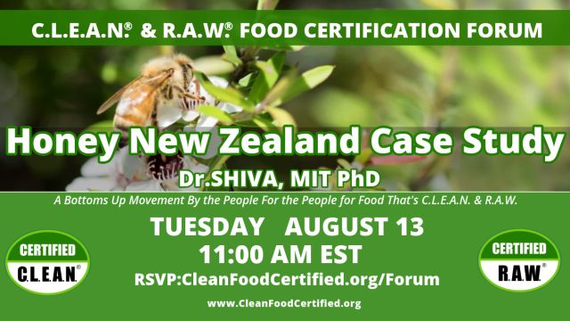 Honey New Zealand Case Study: Journey to C.L.E.A.N.® & R.A.W.® Food Certification