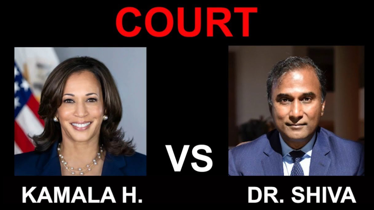 KAMALA HARRIS VS. DR. SHIVA - NJ COURT BATTLE