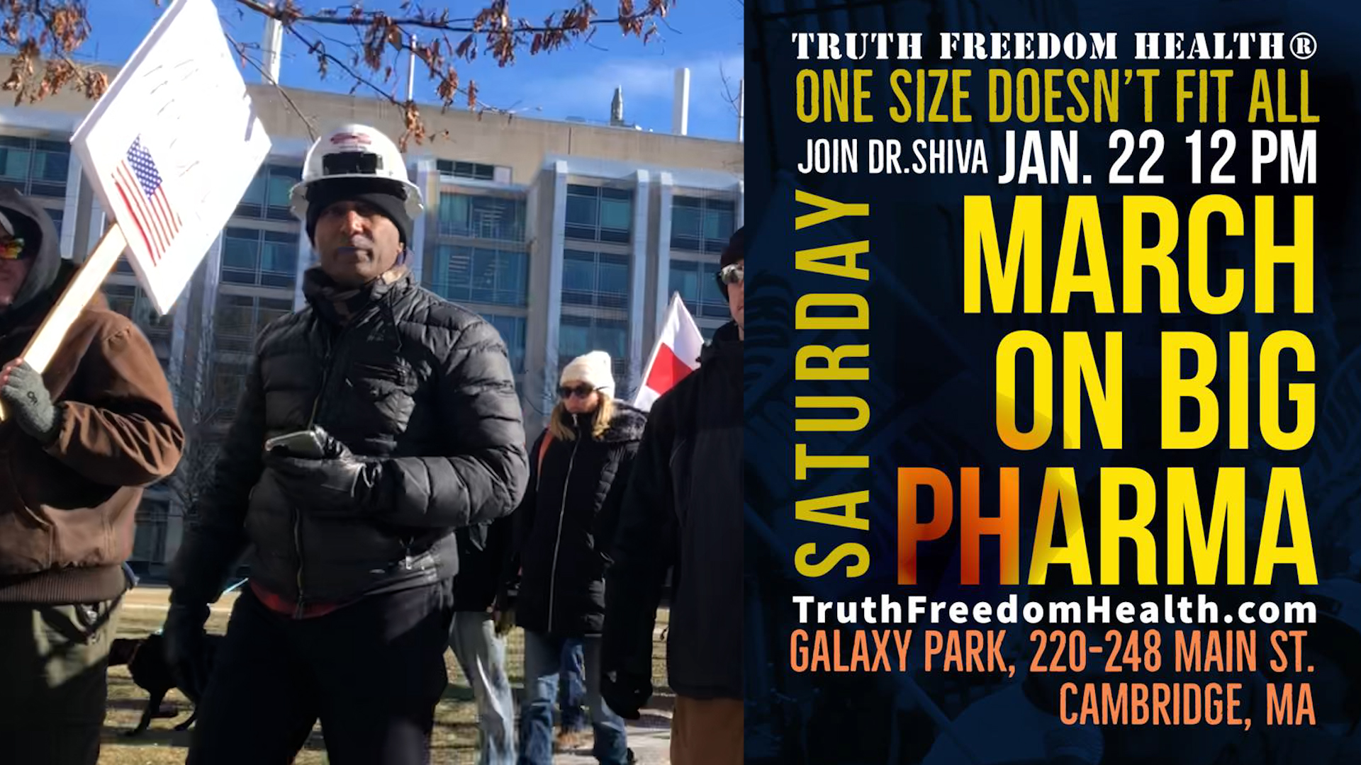 Dr.SHIVA TOUR: March Into The Heart of #BigPharma, and Much More!