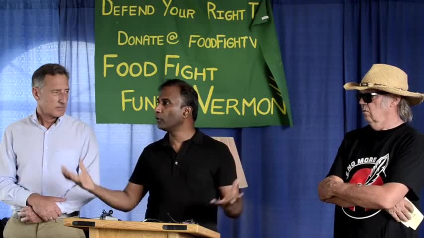 Science and the Safety of GMOs - Dr. V.A. Shiva Ayyadurai, Neil Young and Gov. Shumlin (VT)