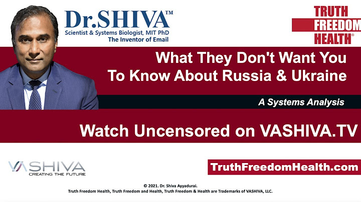 Dr. SHIVA LIVE: What They Don't Want You To Know About Russia & Ukraine