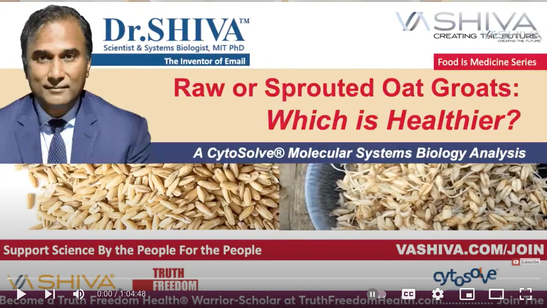Dr.SHIVA LIVE: RAW or SPROUTED Oats - Which Is Healthier?