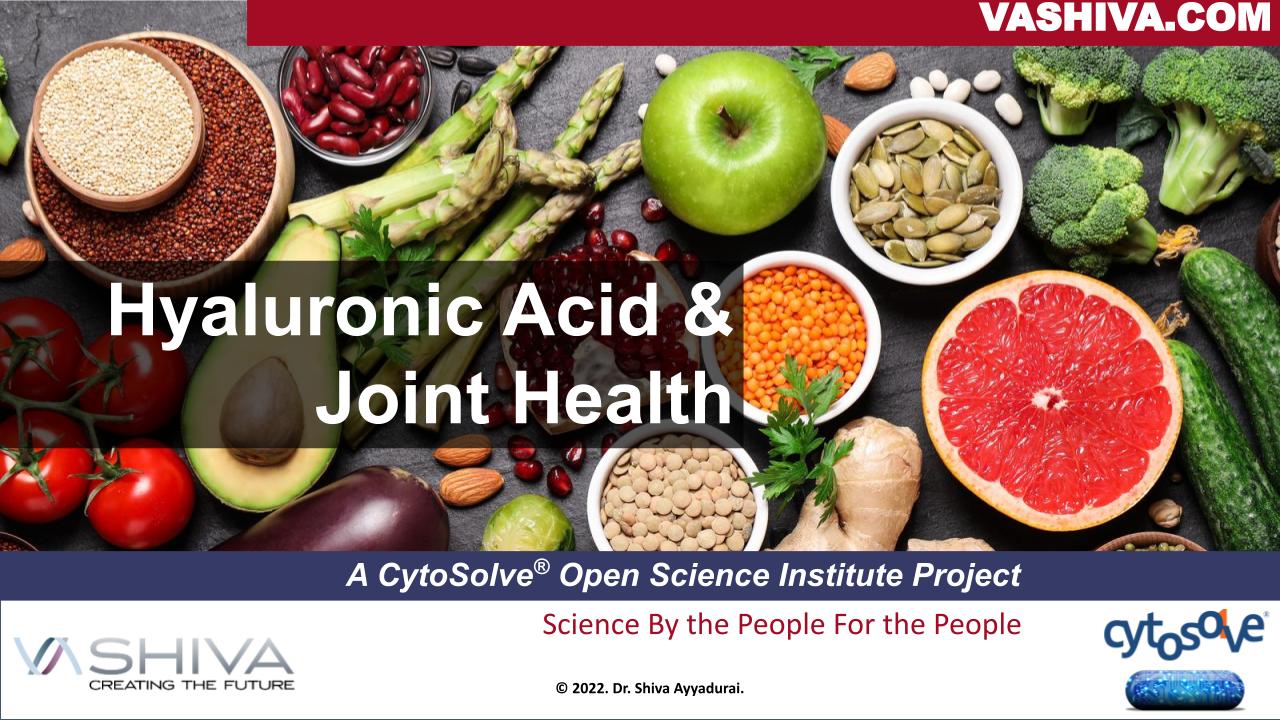 Dr.SHIVA: Hyaluronic Acid & Joint Health - A CytoSolve® Analysis
