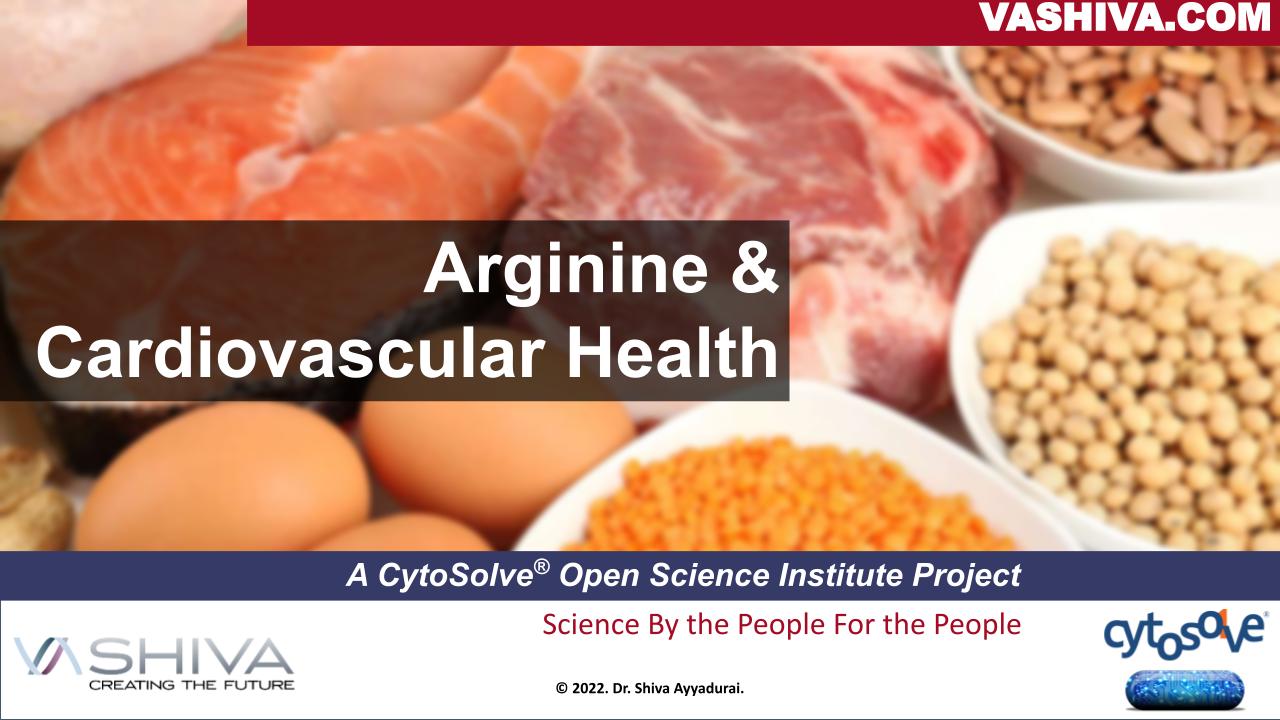 Dr.SHIVA: Arginine & Cardiovascular Health - A CytoSolve® Analysis