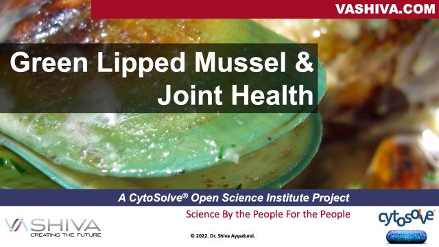 Dr.SHIVA: Green Lipped Mussel & Joint Health