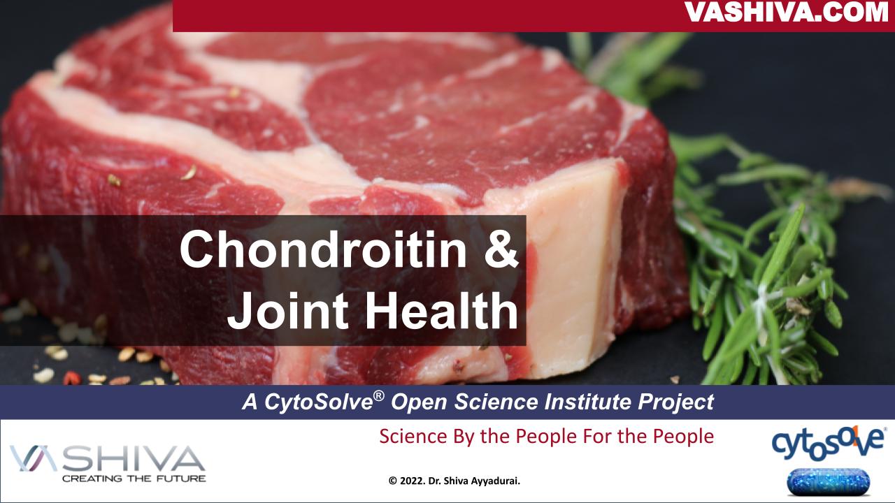 Dr.SHIVA: Chondroitin & Joint Health - A CytoSolve® Molecular Systems Analysis