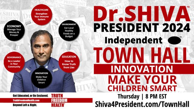 Dr.SHIVA Town Hall: Innovation - Make Your Children Smart