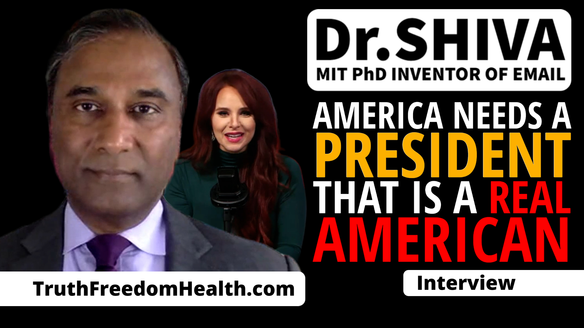 Dr.SHIVA: American Needs A President Who Is A Real American - Interviewed by Kristi Leigh