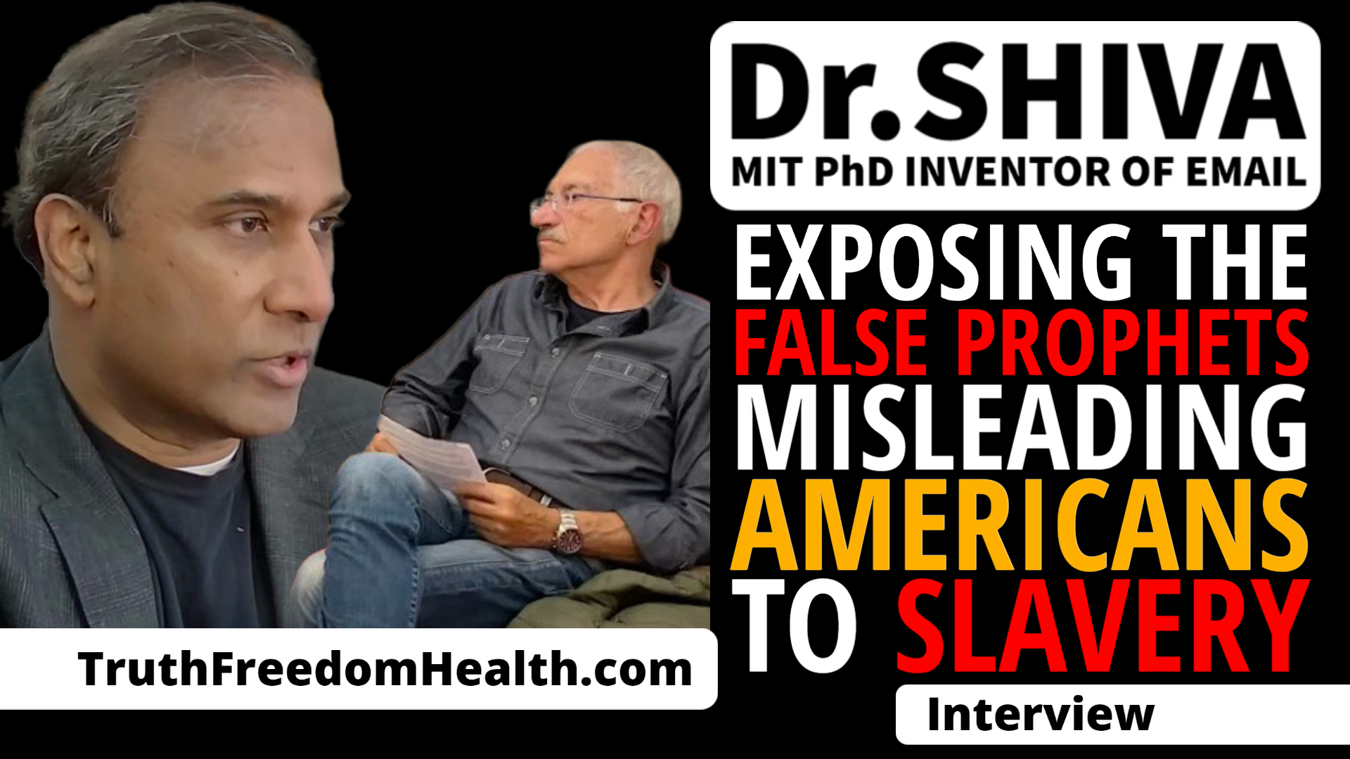 Dr.SHIVA INTERVIEW: Exposing the False Prophets Misleading Americans to Slavery - A Conversation With Piero Cammerinesi