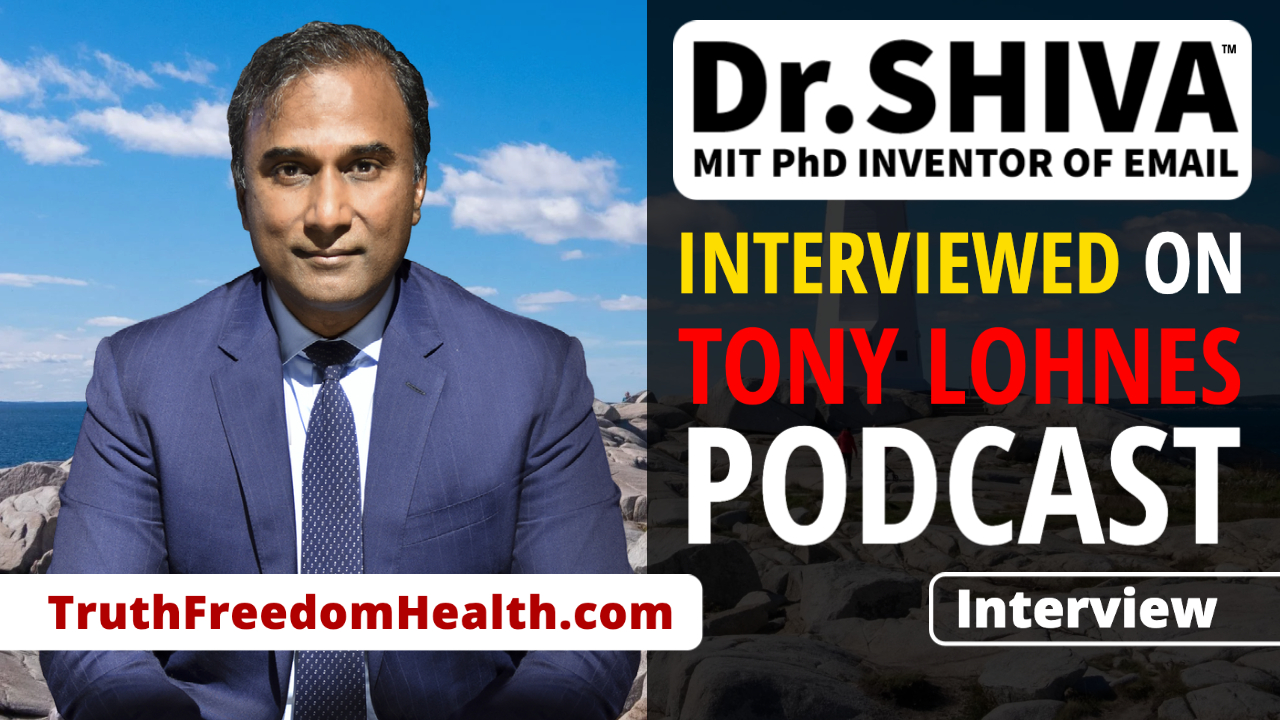 Dr-SHIVA™ LIVE_ Interviewed on Tony Lohnes – 15 Min Cities, Gender, Climate, Vaxx & More