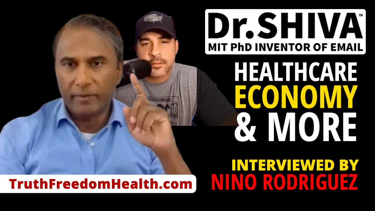Dr-SHIVA™ LIVE - Interview w Nino Rodriguez: Shiva 4 President Platform - Healthcare, Economy & More
