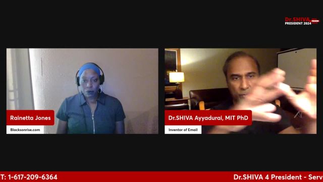 Dr.SHIVA™ LIVE - Class War is the Ultimate Solution to Ending Racism. Workers Unite. - With Rainetta Jones
