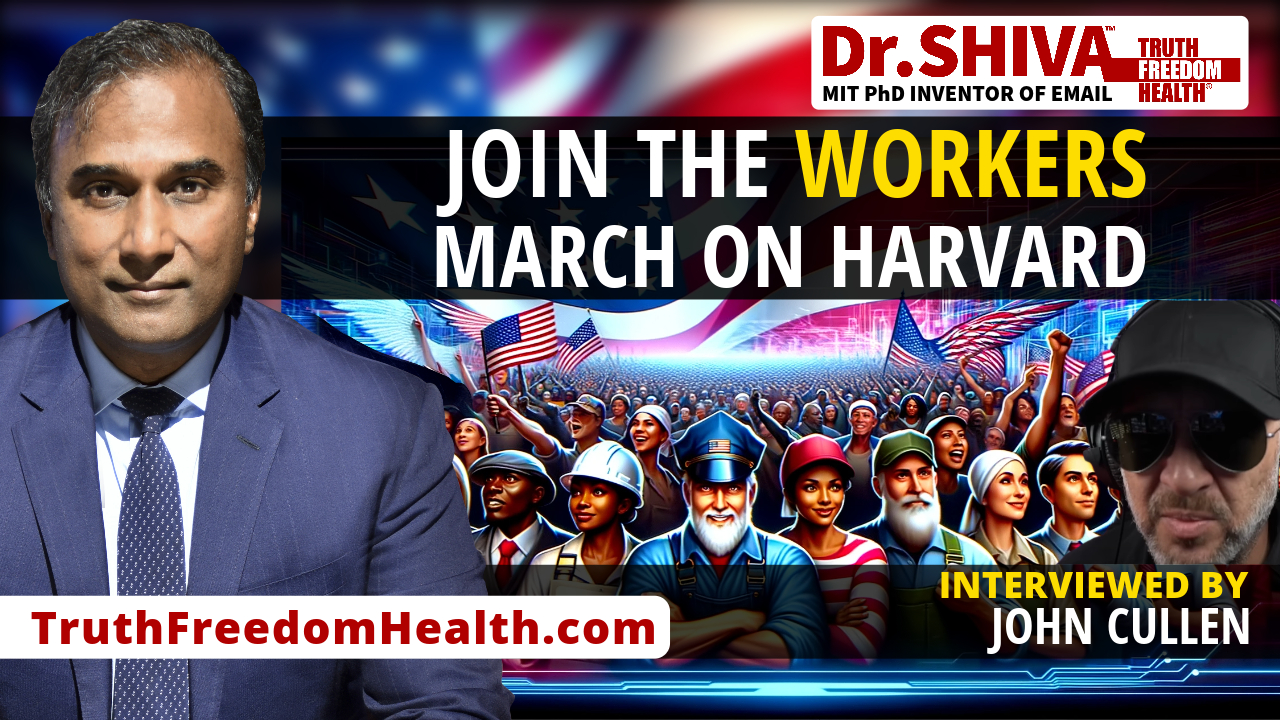 Dr-SHIVA™ LIVE – Join The WORKERS MARCH on HARVARD- #FreePalestine- #FreeAmerica- 11_11 Harvard Sq-