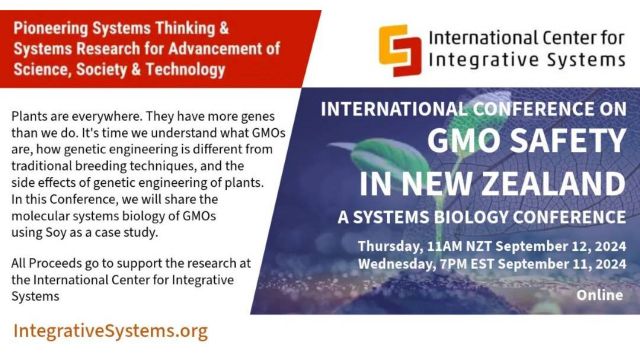INTERNATIONAL CONFERENCE ON GMO SAFETY IN NEW ZEALAND