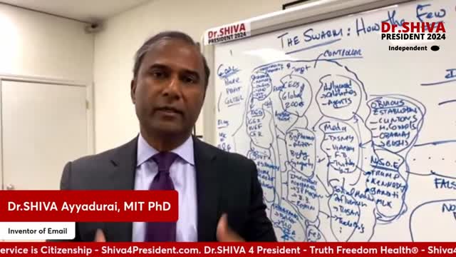 Dr.SHIVA LIVE The Swarm - HOW the Few Control the Many. What WE Do to Break Free.