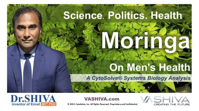 Dr.SHIVA™ LIVE – Moringa on Men’s Health: A Whole Systems Approach