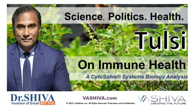 Dr.SHIVA™ LIVE – Tulsi on Immune Health: A Whole Systems Approach