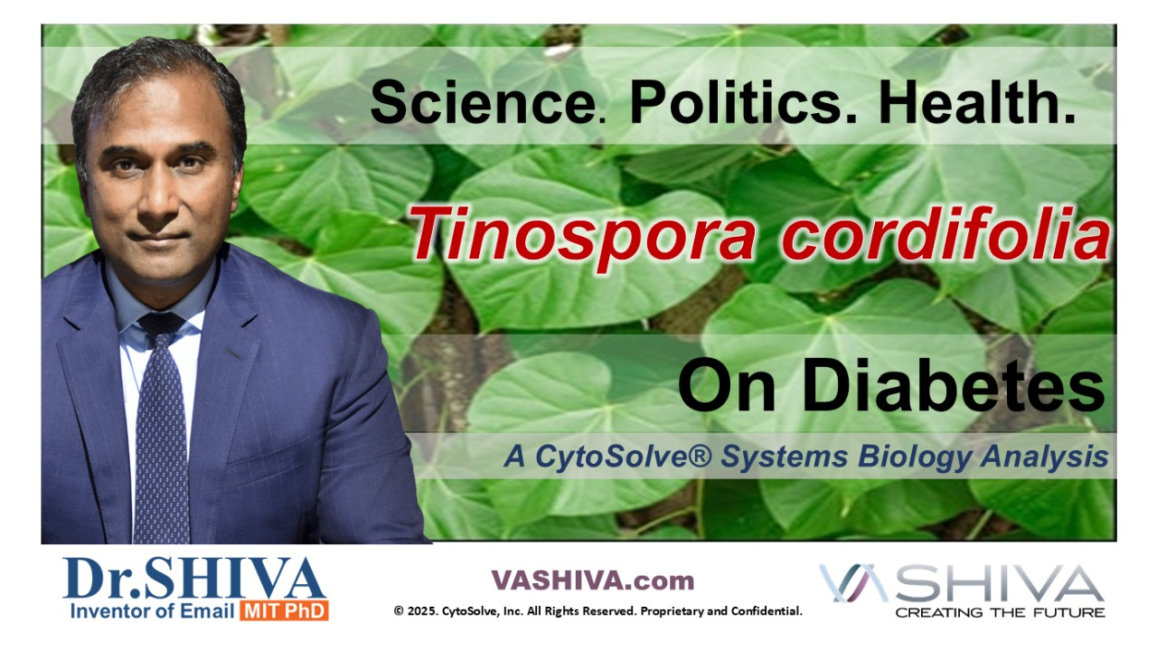 Dr.SHIVA™ LIVE – Tinospora cordifolia on Diabetes: A Whole Systems Approach