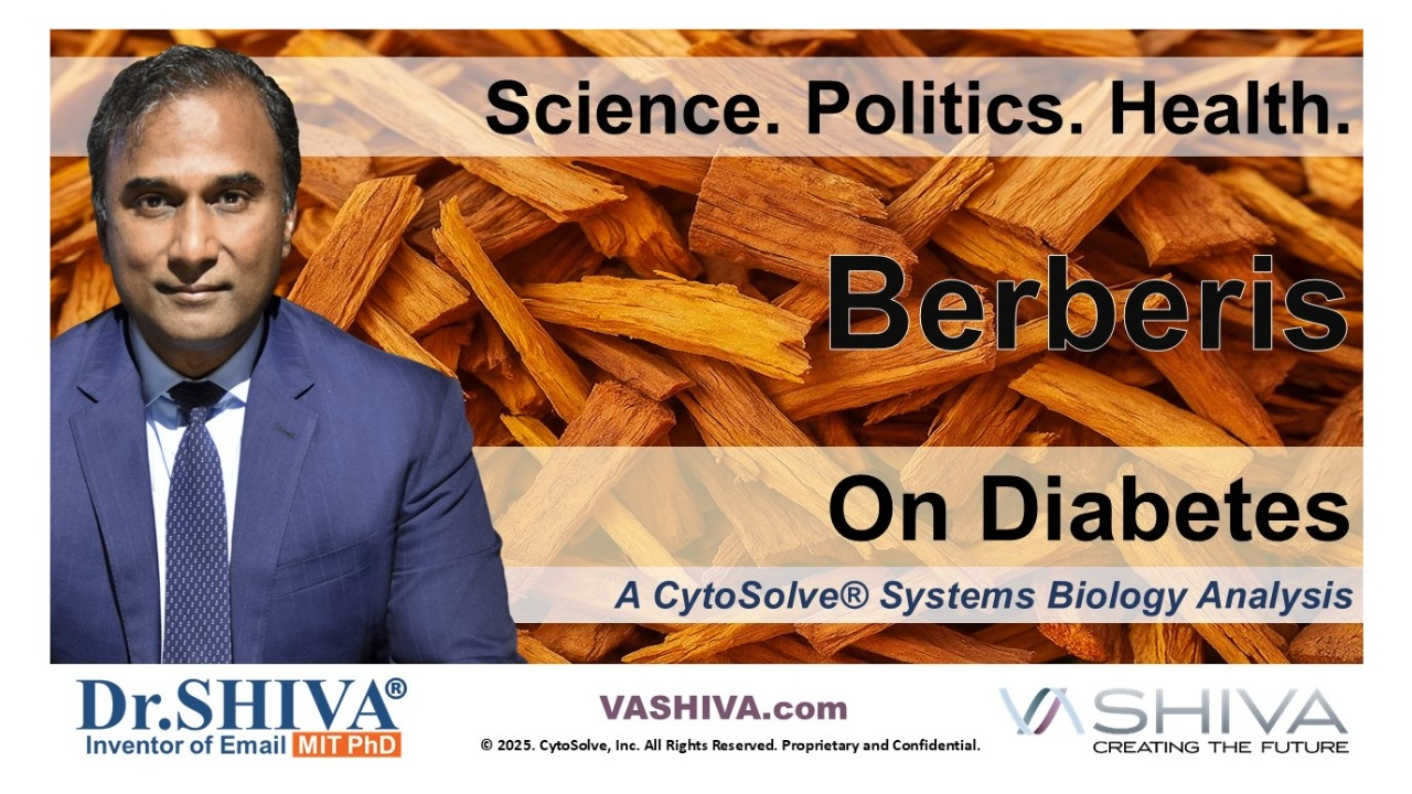 Dr.SHIVA® LIVE – Berberis on Diabetes: A Whole Systems Approach