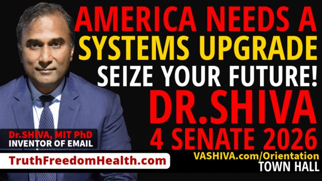 Dr.SHIVA® LIVE: America Needs a Systems Upgrade. Seize Your Future! Dr.SHIVA 4 Senate 2026
