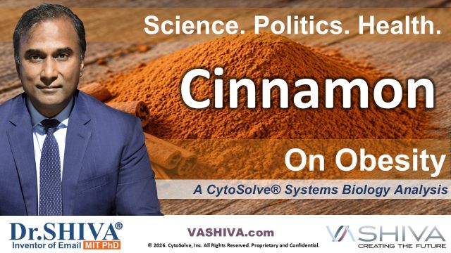 Dr.SHIVA® LIVE – Cinnamon on Obesity: A Whole Systems Approach